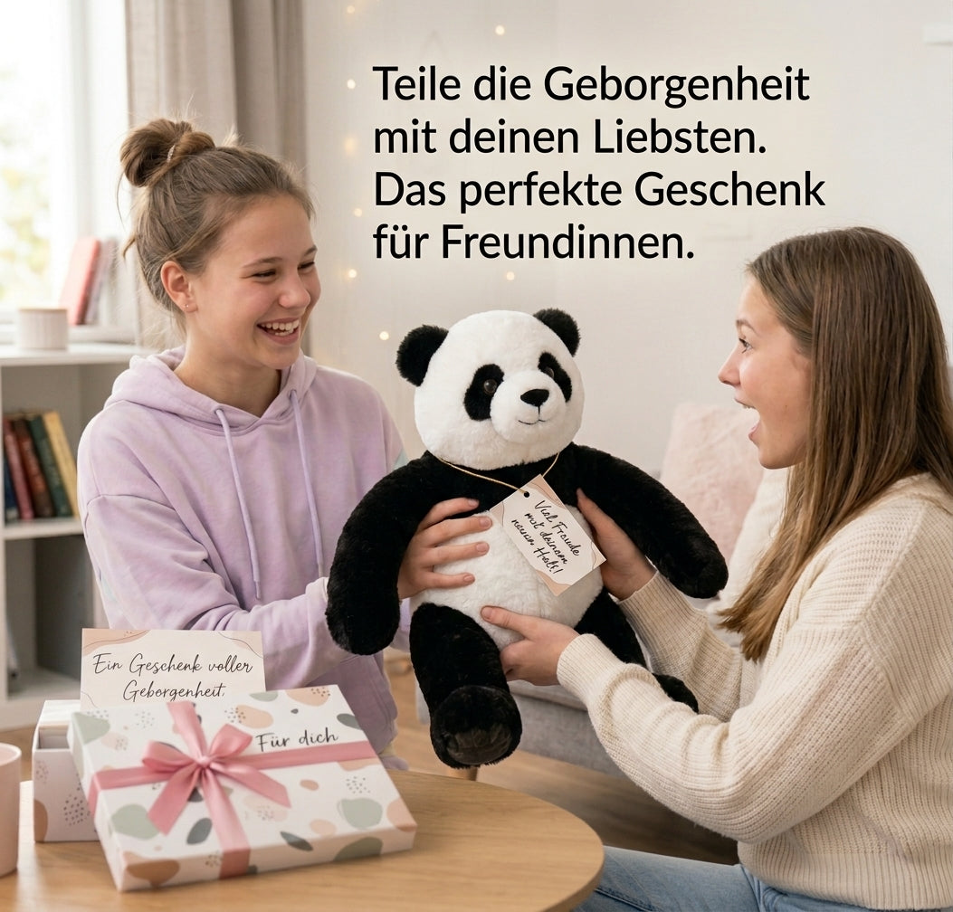 Der Gewichtete Kuschel-Panda – Die Umarmung, die bleibt