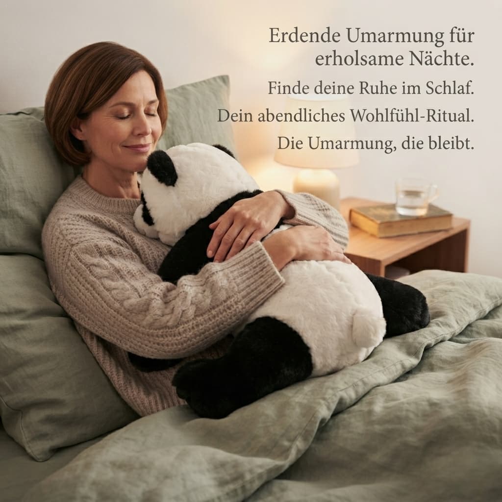 Der Gewichtete Kuschel-Panda – Die Umarmung, die bleibt