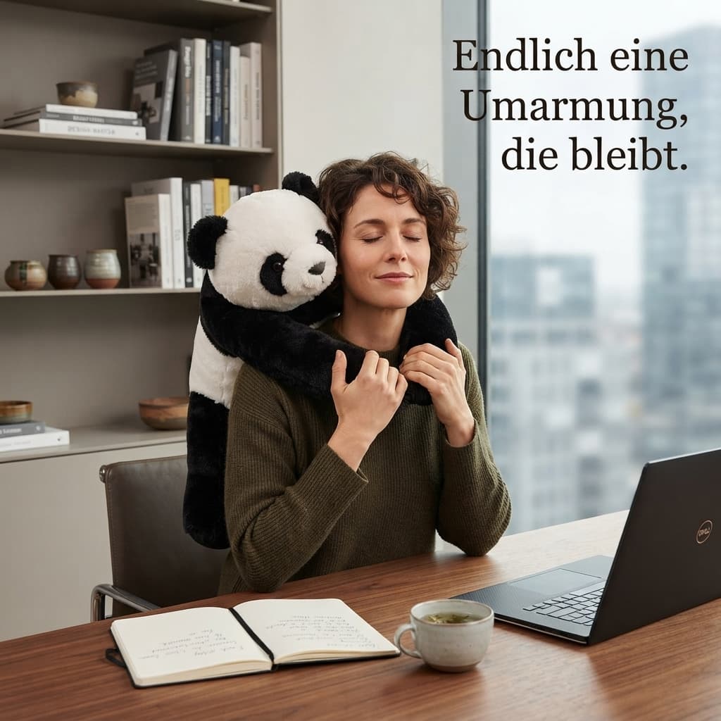 Der Gewichtete Kuschel-Panda – Die Umarmung, die bleibt
